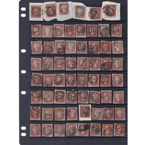 346 - Great Britain 1841 Penny red-brown - A remarkable discovery in a Rd envelope on the back of a collec... 