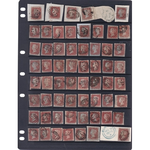 346 - Great Britain 1841 Penny red-brown - A remarkable discovery in a Rd envelope on the back of a collec... 