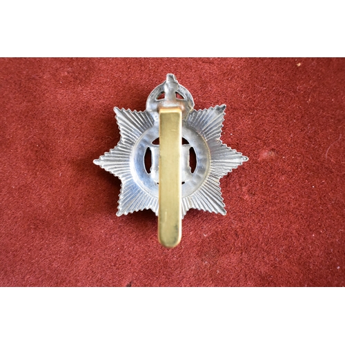 116 - The Devonshire Regiment WWII Cap Badge (Bi-metal), slider.