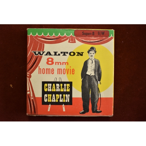 487 - Charlie Chaplain Cine Film Super 8mm B/W Film Reel 