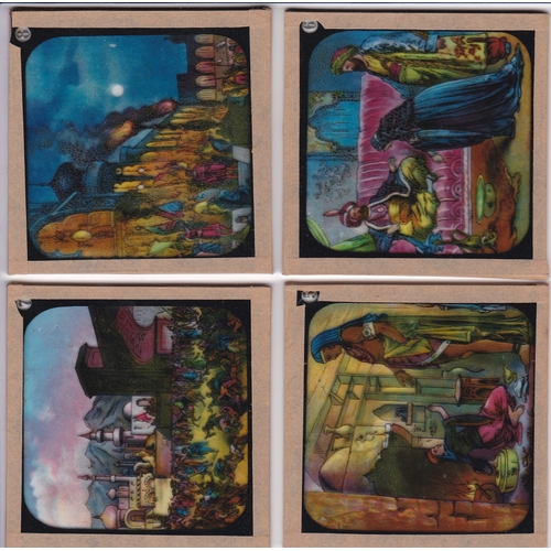 532 - Aladdin Magic Lantern Slides (Part set 11/12 in total), the 