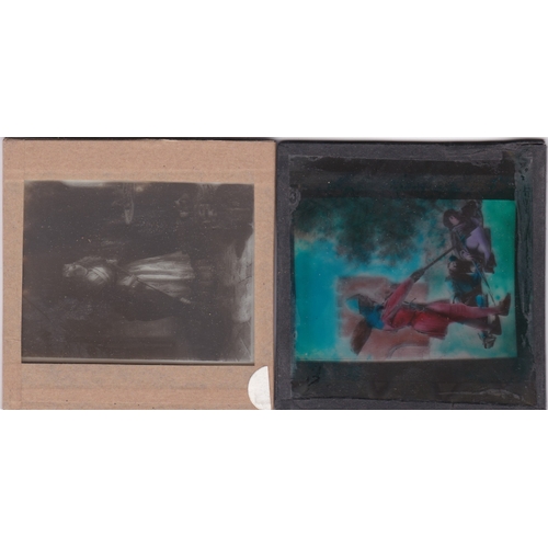 544 - Pilgrims Progress Magic Lantern Coloured Lantern Slides (9) with various mixed sets, a good mixed co... 