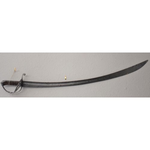 1 - British Tulwar Pattern made Cockburn and co, hilt marked 2/7, This has an 1821 light cavalry pattern... 