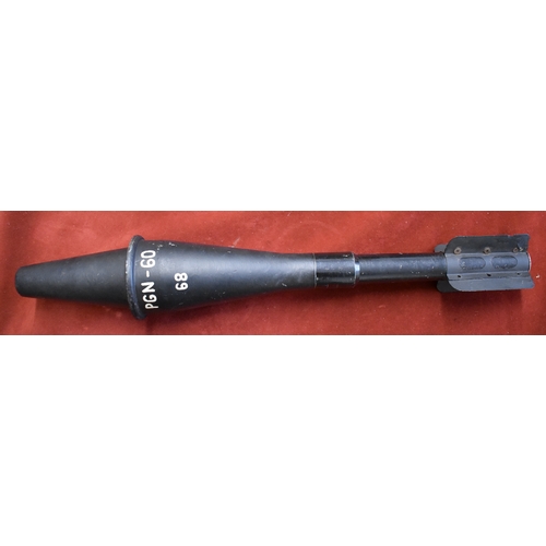 18 - Polish PNG 60 practice Rifle Grenade, this version of the polish PGN 60 HEAT rifle grenade was used ... 