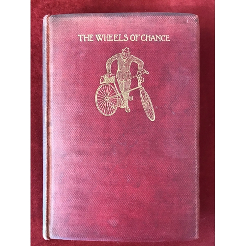 339 - The Wheels of Chance by H.G. Wells, First edition 1896, 1st impression, no D/W