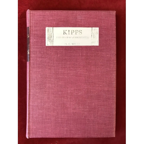 347 - Kipps: The Story of a Simple Soul Modern binding of the serialisation in the Pall Mall Magazine 1905... 