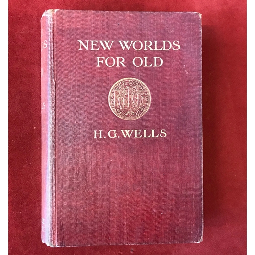 350 - New Worlds for Old First edition, 1908