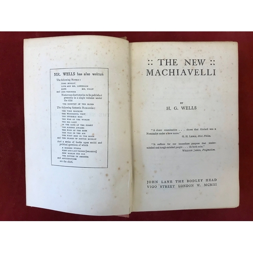 355 - The New Machiavelli First edition, 1911