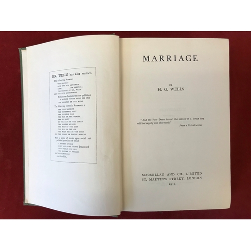 357 - Marriage First edition, 1912