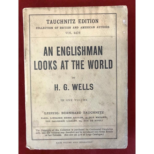 359 - An Englishman Looks at the World Tauchnitz, 1914