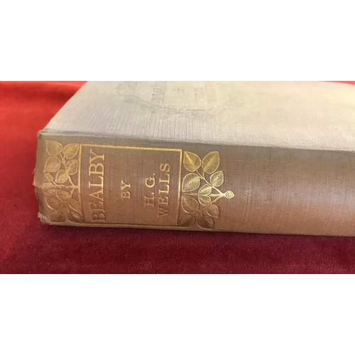 363 - Bealby: A Holiday First edition, no D/W, faded cover, 1915