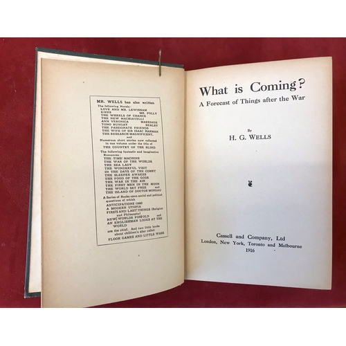 365 - What is Coming? First edition, 1916