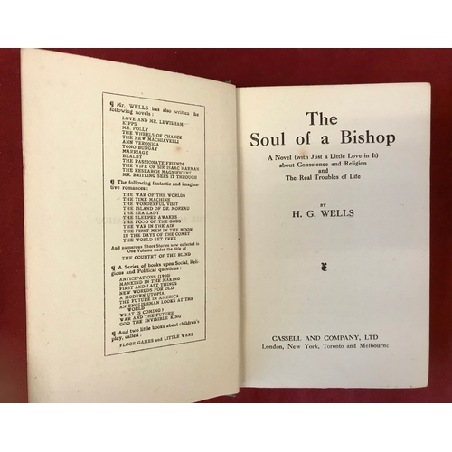 369 - The Soul of a Bishop First edition, third impression, 1917