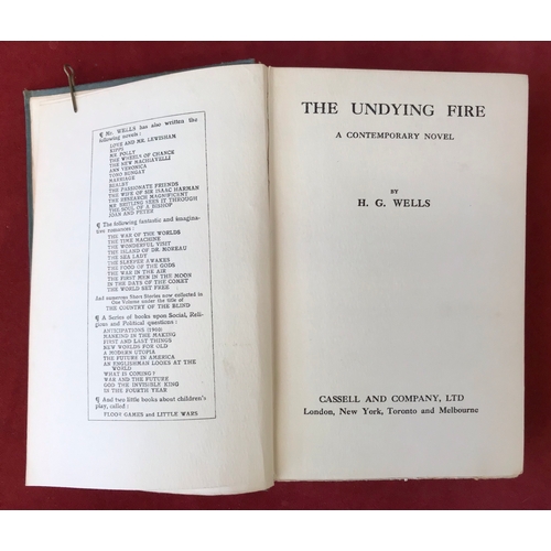 372 - The Undying Fire First edition, 1919