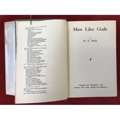 376 - Men Like Gods First edition, 1923