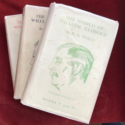 382 - The World of William Clissold 3 volumes First edition with D/W, one volume with faded spine, otherwi... 