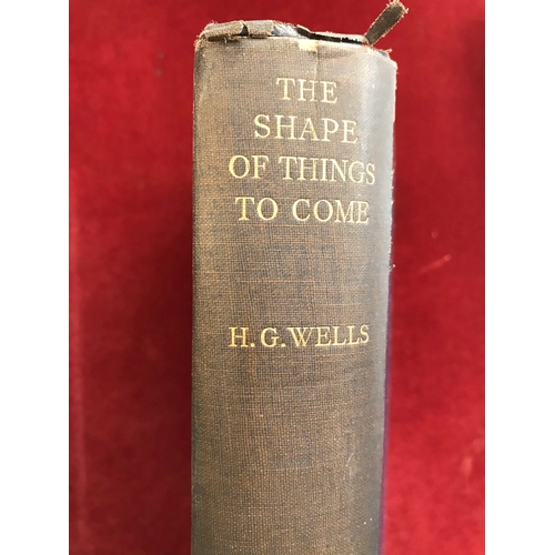 398 - The Shape of Things to Come First edition no D/W, 1933