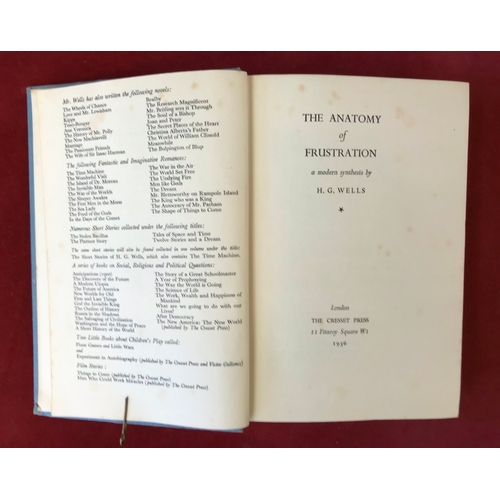 403 - The Anatomy of Frustration First edition no D/W, 1936