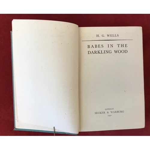 417 - Babes in the Darkling Wood First edition, fourth impression, no D/W 1940