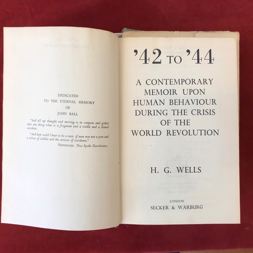 427 - 42 to 44: A Contemporary Memoir Four copies, three with D/W, 1944