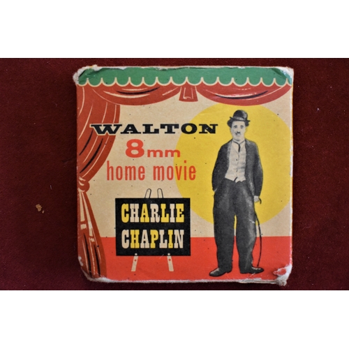 486 - Charlie Chaplain Cine Film Super 8mm B/W Film Reel 