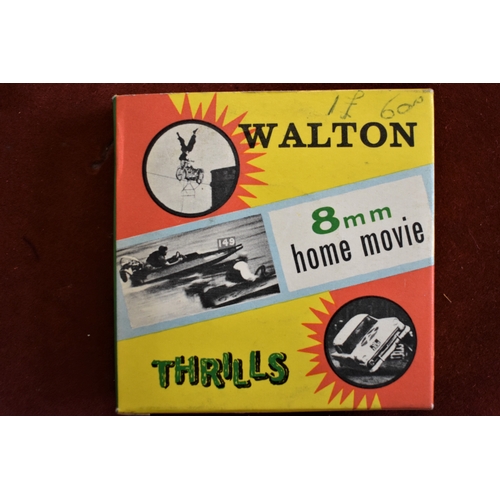 493 - Hollywood Hell Drivers (127) Cine Film Std 8mm B/W Film Reel made by Walton 8 Home Movies