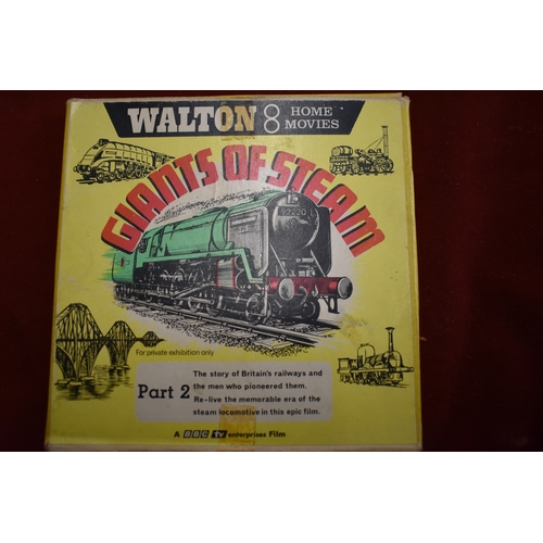 499 - Giants of Steam Part 2 Cine Film Super 8mm in colour with sound, produced by Walton Film and made by... 