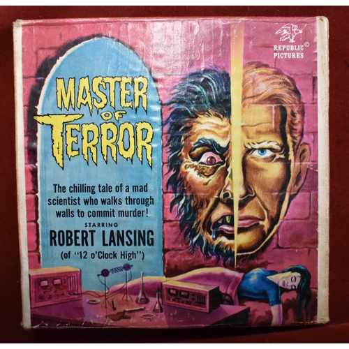 505 - Master of Terror staring Robert Lansing (1959) Cine Std 8mm Silent and B/W Film, produced by Republi... 