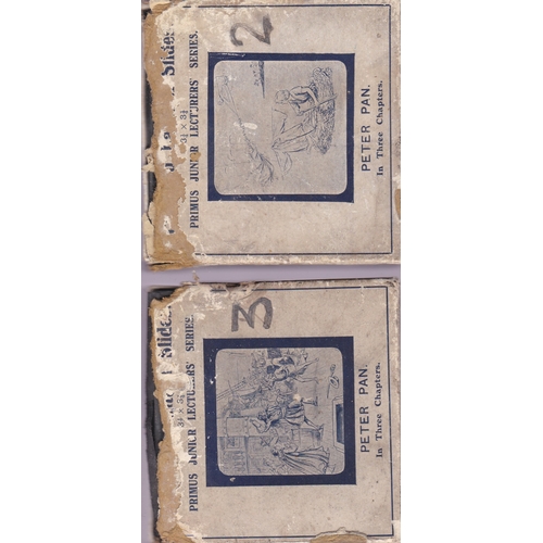 524 - Peter Pan Magic Lantern Coloured slides, Primus Junior Lecturers series Peter Pan Magic Lantern slid... 