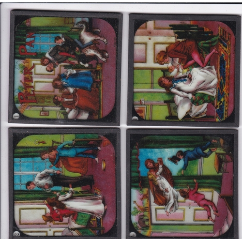 524 - Peter Pan Magic Lantern Coloured slides, Primus Junior Lecturers series Peter Pan Magic Lantern slid... 