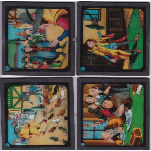 535 - The Pied Piper of Hamelin Magic Lantern Coloured Lantern Slides, THE PIED PIPER OF HAMELIN is part 6... 