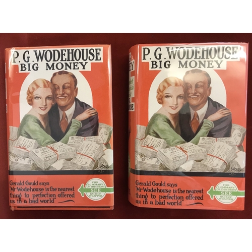 556 - Big Money 1st Printing 1931 hardback with facsimile dust jacket and Big Money 4th Printing hardback ... 