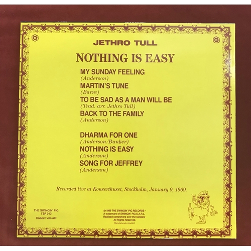 162 - Jethro Tull 'Nothing is Easy' Vinyl LP. Recorded live at Konserthuset, Stockholm, January 9 1969. Un... 