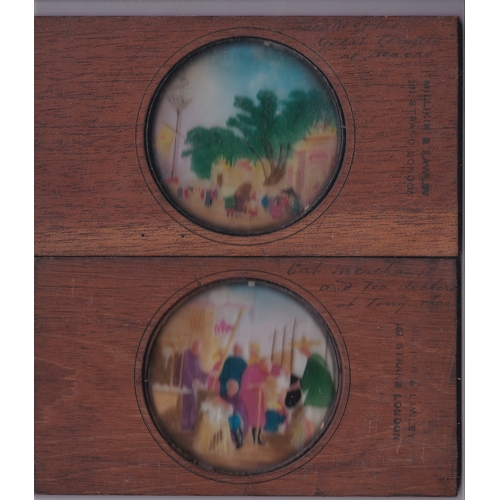 221 - China and the Chinese mounted Colour Magic Lantern Slides produced by Millikin & Lawley 164 Strand, ... 