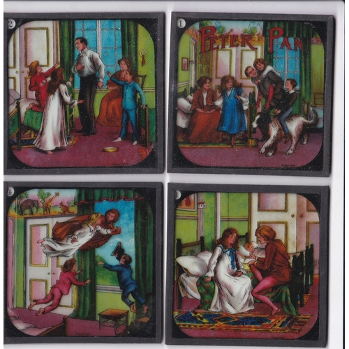 265 - Peter Pan Magic Lantern Coloured slides, Primus Junior Lecturers series Peter Pan Magic Lantern slid... 