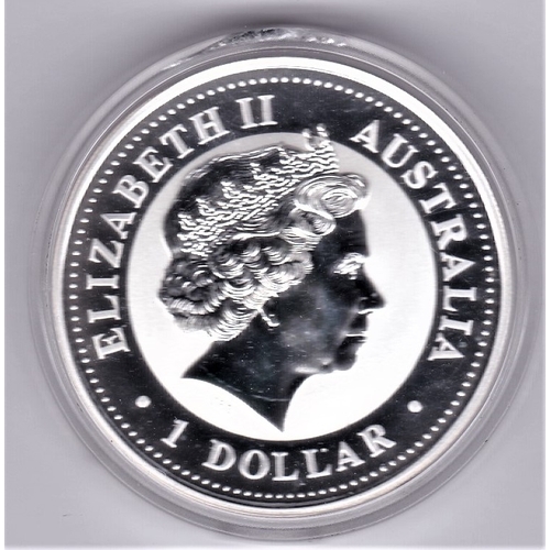 27 - Australia 2000 silver proof dollar kookaburra