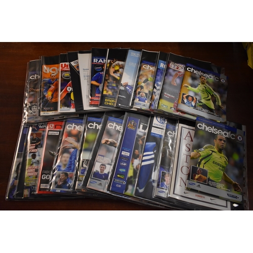 311 - Chelsea Football Club Programmes 1985 - 2016 An impressive collection by seasons of 1500+ programmes... 