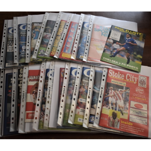 311 - Chelsea Football Club Programmes 1985 - 2016 An impressive collection by seasons of 1500+ programmes... 