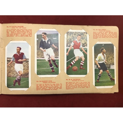 337 - A Vintage Chix Bubble Gum Football Player Picture Album of cards, (45/48)