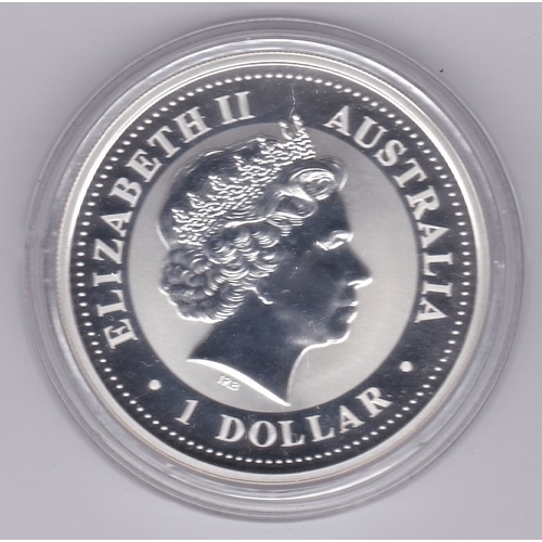 36 - Australia 2003 Silver dollar year of the goat