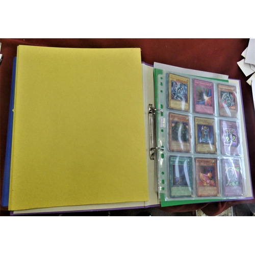 399 - Yu-Gi-Oh! large collection in three albums foil edge noted some scare (1000+)