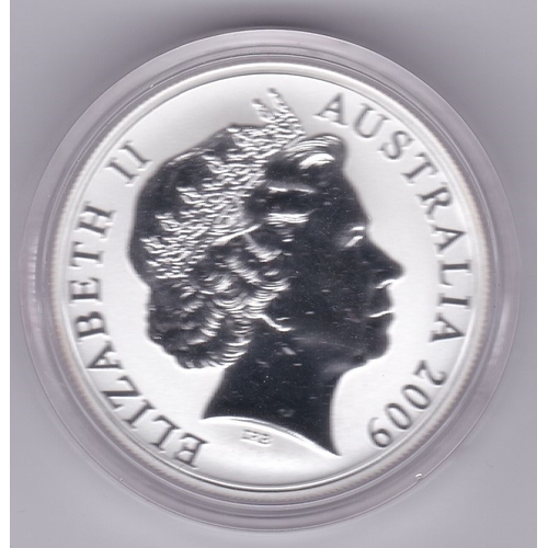 51 - Australia 2009 silver dollar capsulated