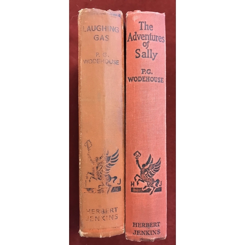 558 - Laughing Gas 2nd Printing no d/j and The Adventures of Sally 7th printing no d/j P G Wodehouse (2)