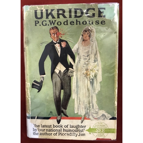 551 - Ukridge by P G Wodehouse 7th printing published by Herbet Jenkins with neatly repaired dust jacket