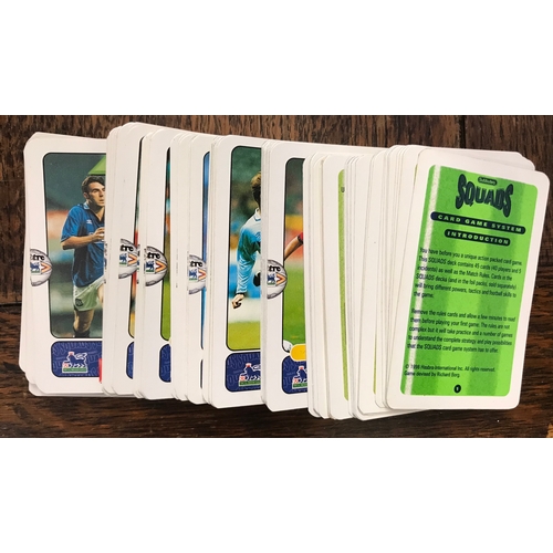 657 - Games - Football, Subbuteo 'Squads' card game approx. 100 cards