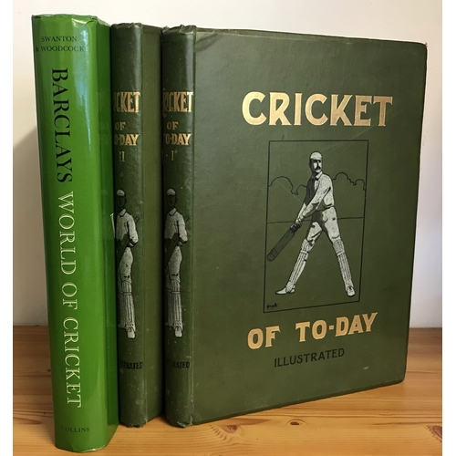 778 - Cricket of Today and Yesterday with Special Articles By Famous Cricketers Etc Vol 1 and Vol 2 Publis... 