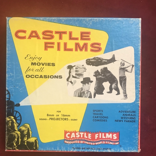 800 - Castle Films Challenge of the Alps 16mm Feel Reel, in good condition