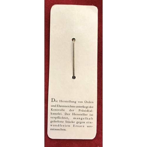 497 - German WW2 Driver Proficiency Badge miniature stickpin in original LDO (Leistungsgemeinschaft Deutsc... 