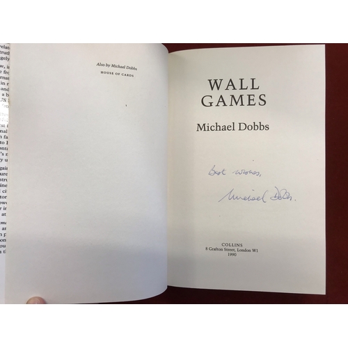 162 - Signed by Michael Dobbs 