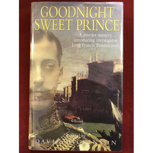 164 - Signed by the Author David Dickinson the murder mystery novel 